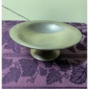 Vintage Colonial Silver Pewter by Boardman #975 Candy Nut Dish Marked